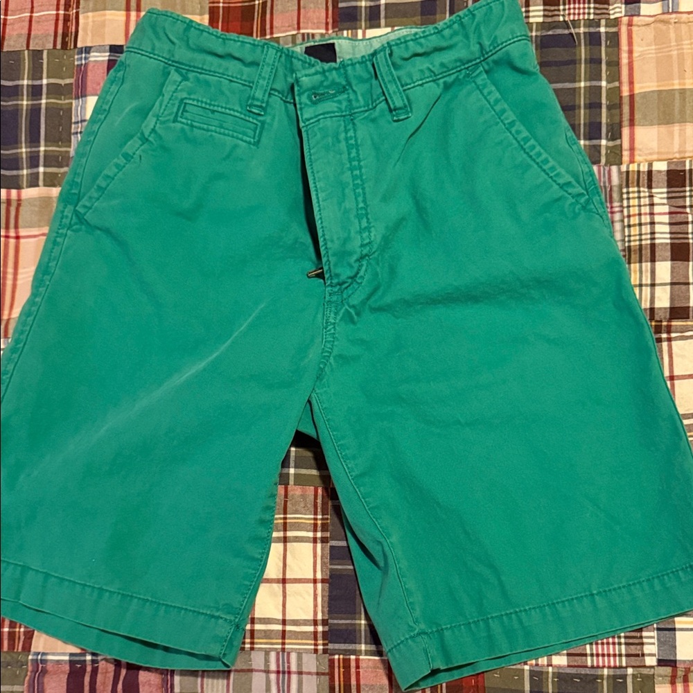 GAP KidsTeal Flat Front Shorts
